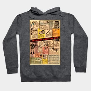 Vintage Comic Book Ads Hoodie